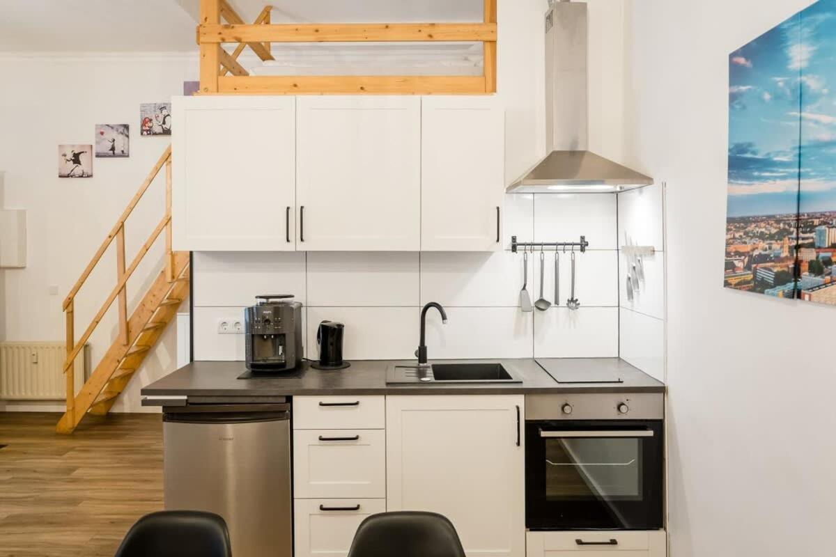 Stylish Loft Close To Boxhagener Platz Berlin Extérieur photo